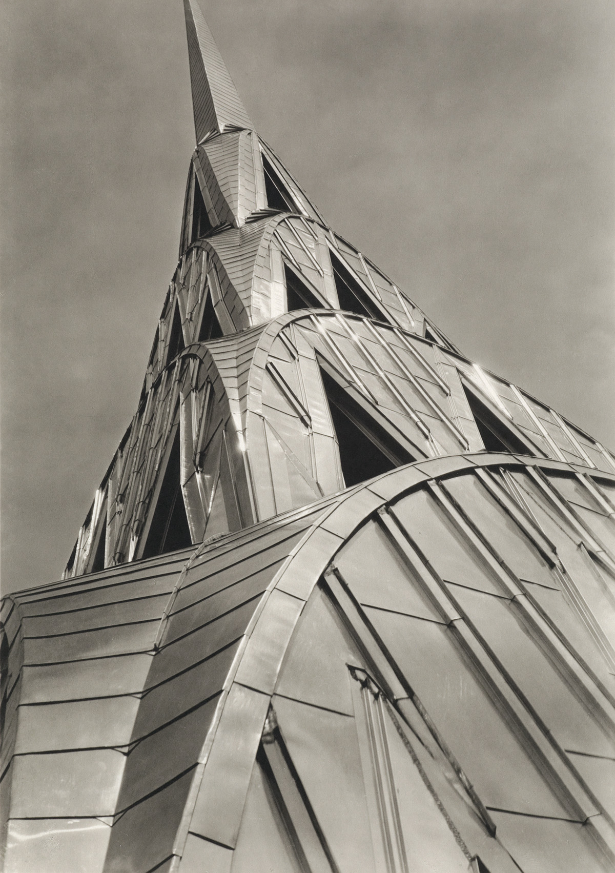 (MARGARET BOURKE-WHITE) (1904-1971) Chrysler Building, New York City.